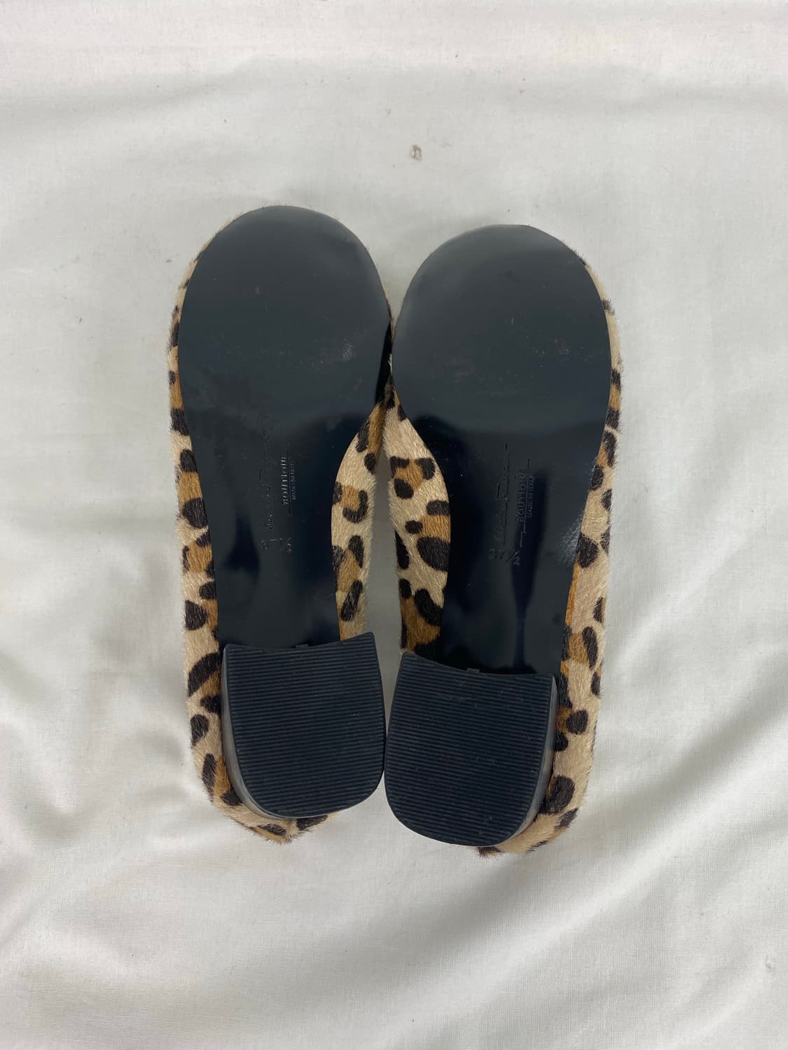 살바토레 페라가모 레오파드 간치니 플랫 구두 37.5 상품이미지7