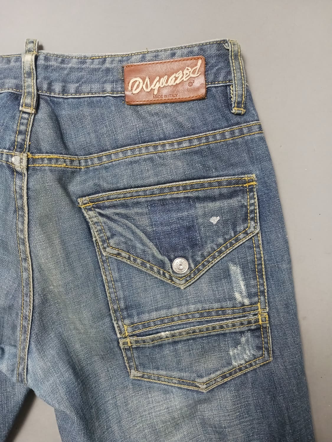 [30] 디스퀘어드2 루키 백포켓 레귤러진 청바지 상품이미지9