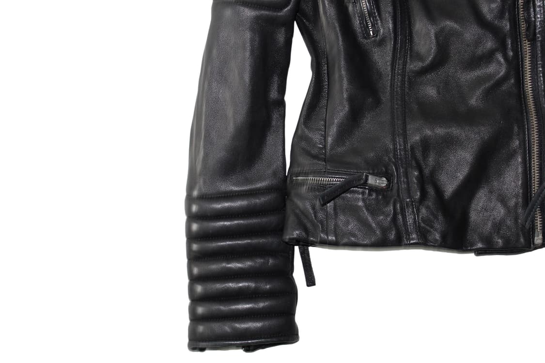 올세인츠 램스킨 레더 바이커자켓 상품이미지3