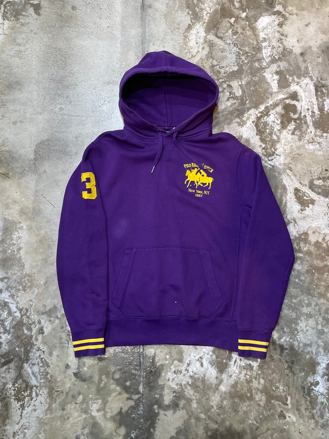 폴로랄프로렌 넘버3 퍼플후디  상품이미지1
