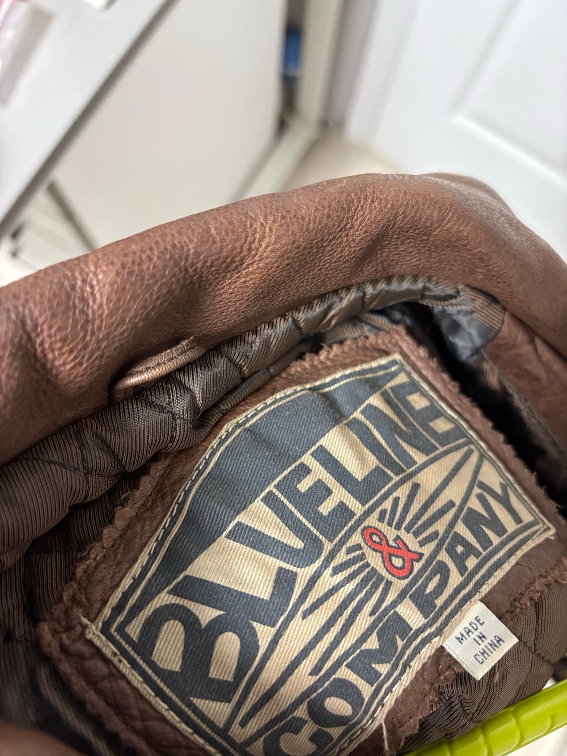 Vintage leather jacket 상품이미지6