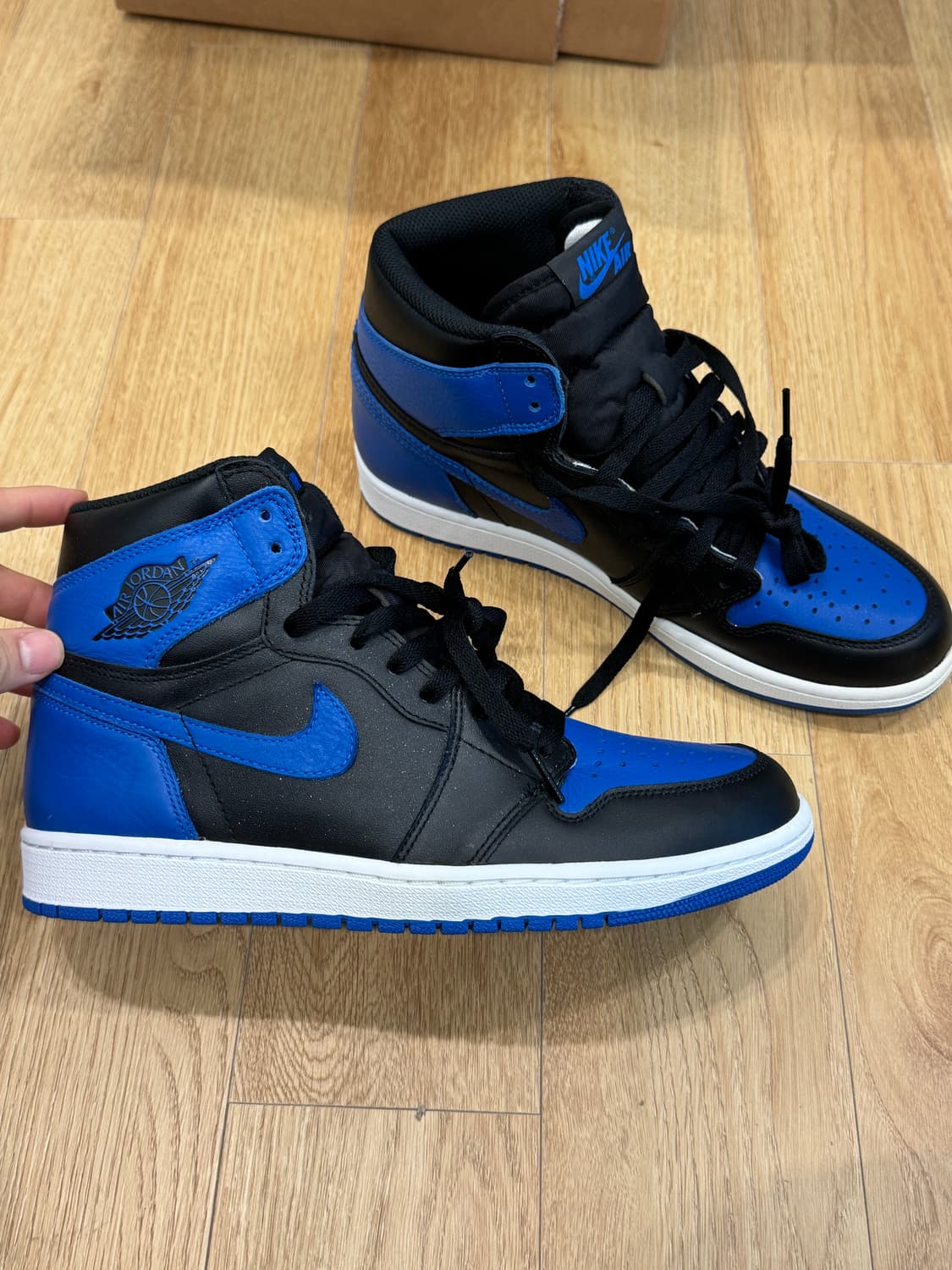 나이키 에어 조던 1 레트로 하이 OG 로얄 블루 상품이미지8