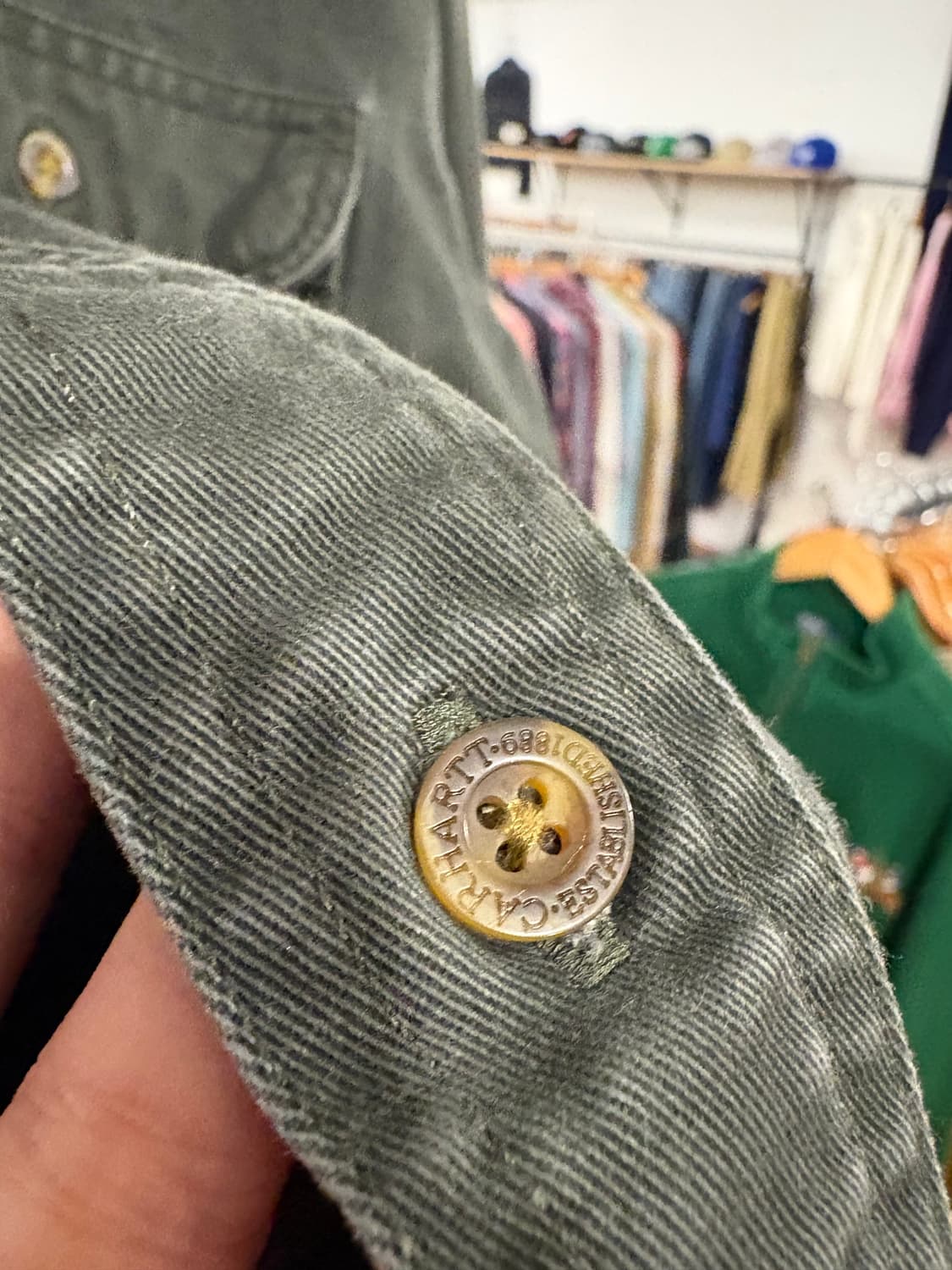 칼하트 워크셔츠 상품이미지4