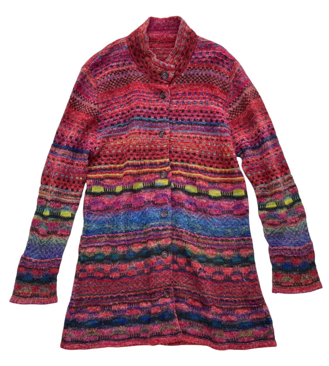 JPN 일본 빈티지 아오이우유 레이어드 모리걸 여리핏 니트 봄 가디건 상품이미지1