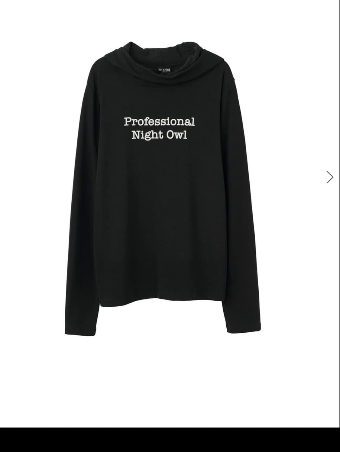 스컬프터  Cowl neck hoodie 상품이미지2