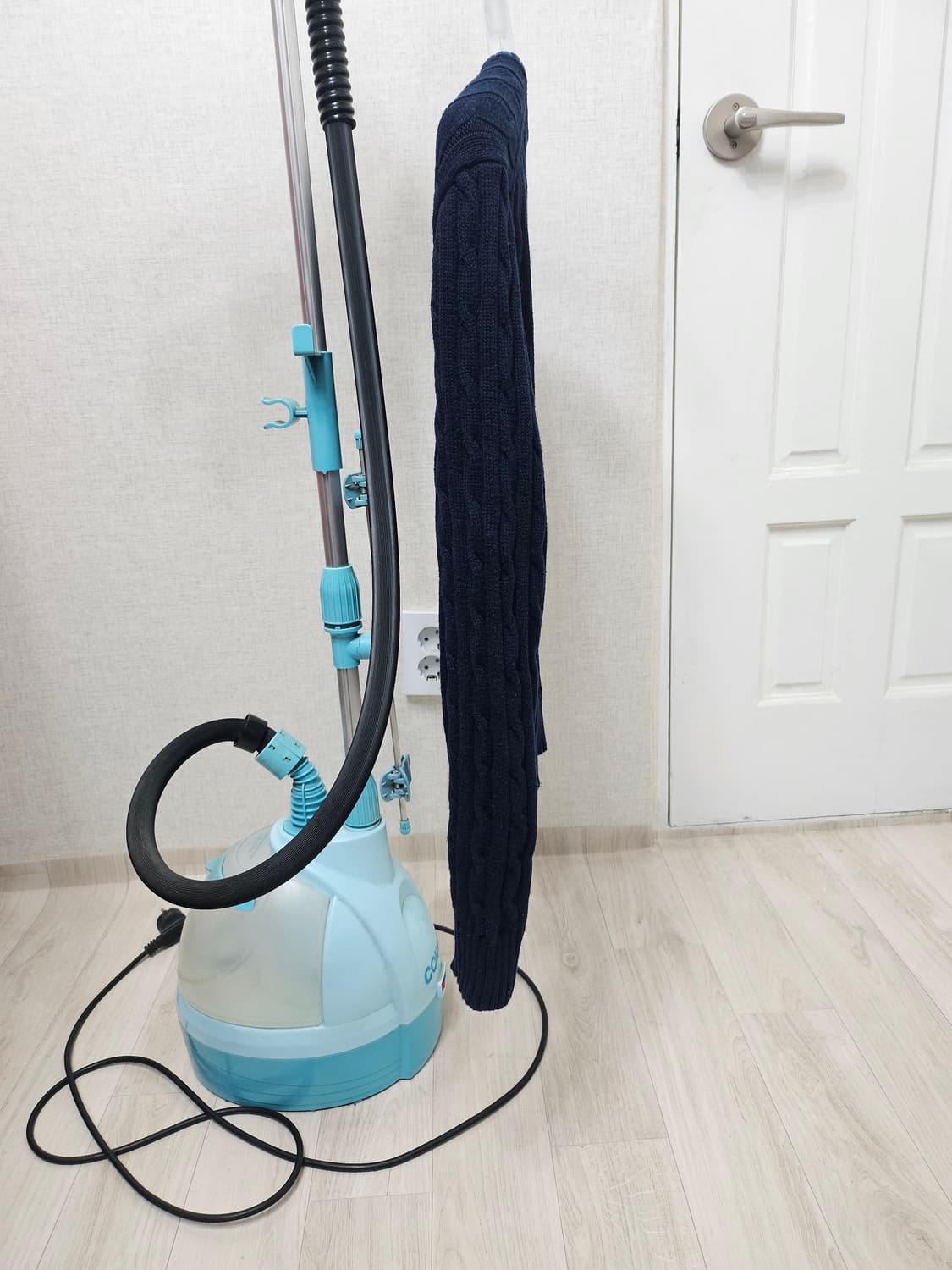 (90~95)M☆초대장급☆랄프로렌폴로 케이블꽈베기 [네이비] 브이넥니트 상품이미지5