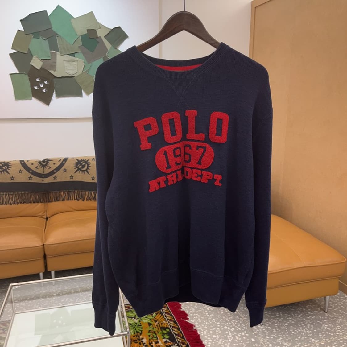 폴로 랄프로렌 빅로고 니트 스웻셔츠 맨투맨 105 C06173 상품이미지2