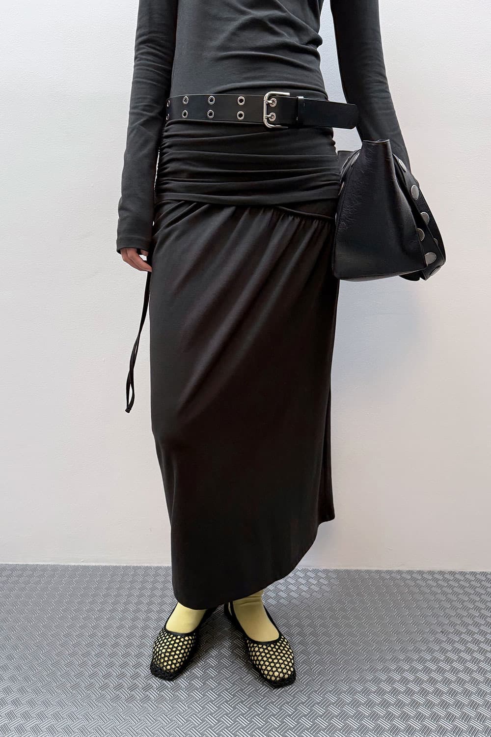 다이애그널 백리스 원피스 상품이미지3