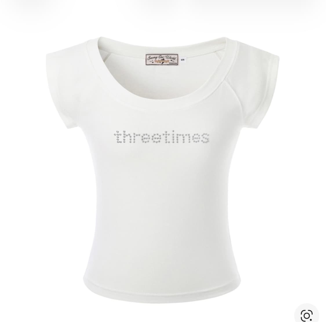 쓰리타임즈 비쥬티 화이트 M 상품이미지1