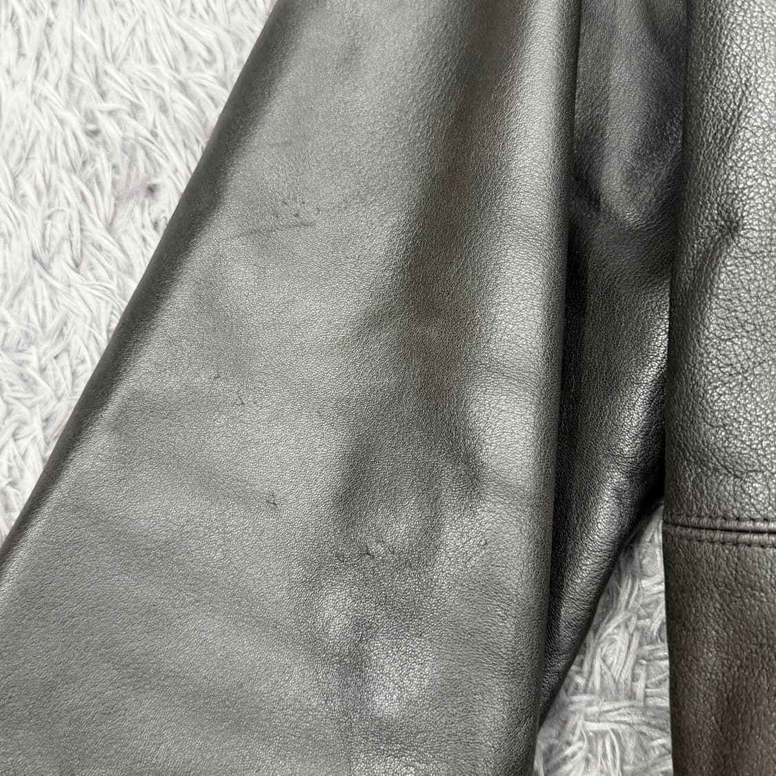 90s YSL Lambskin half jacket 상품이미지7