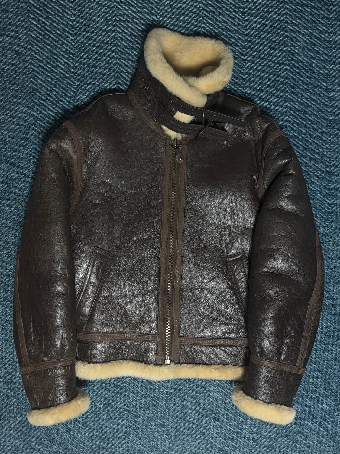 B-3 램스킨 오지리널 무스탕자켓 상품이미지1