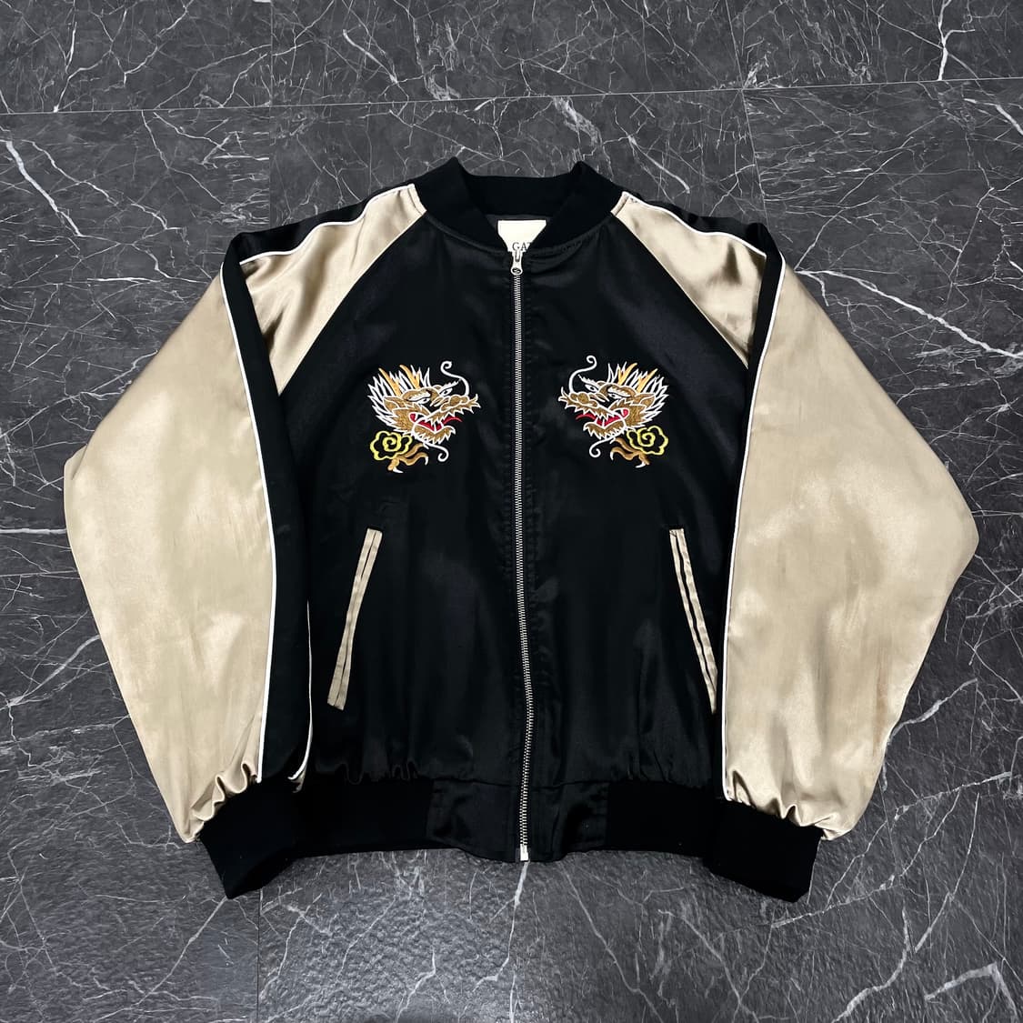 L 재팬 타이거 자수 스카쟌 자켓 상품이미지6