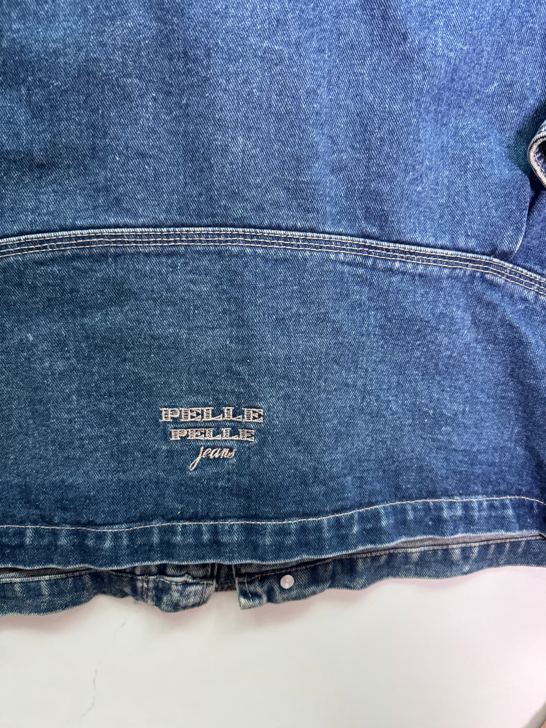 [90s/희귀] 펠레펠레 마크뷰캐넌 데님 워크 자켓 XL 상품이미지8