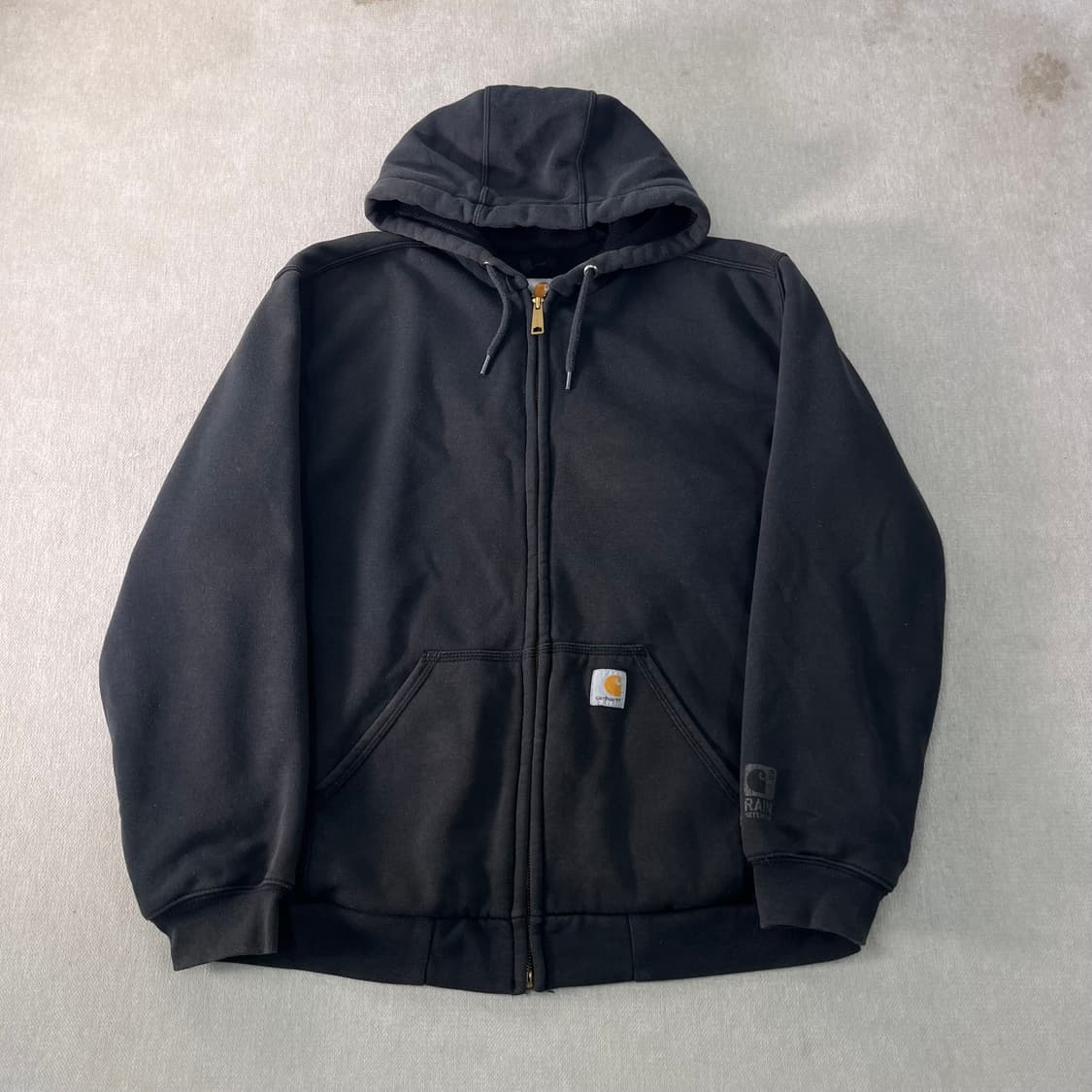 105 칼하트 써멀 챠콜후드집업  상품이미지1