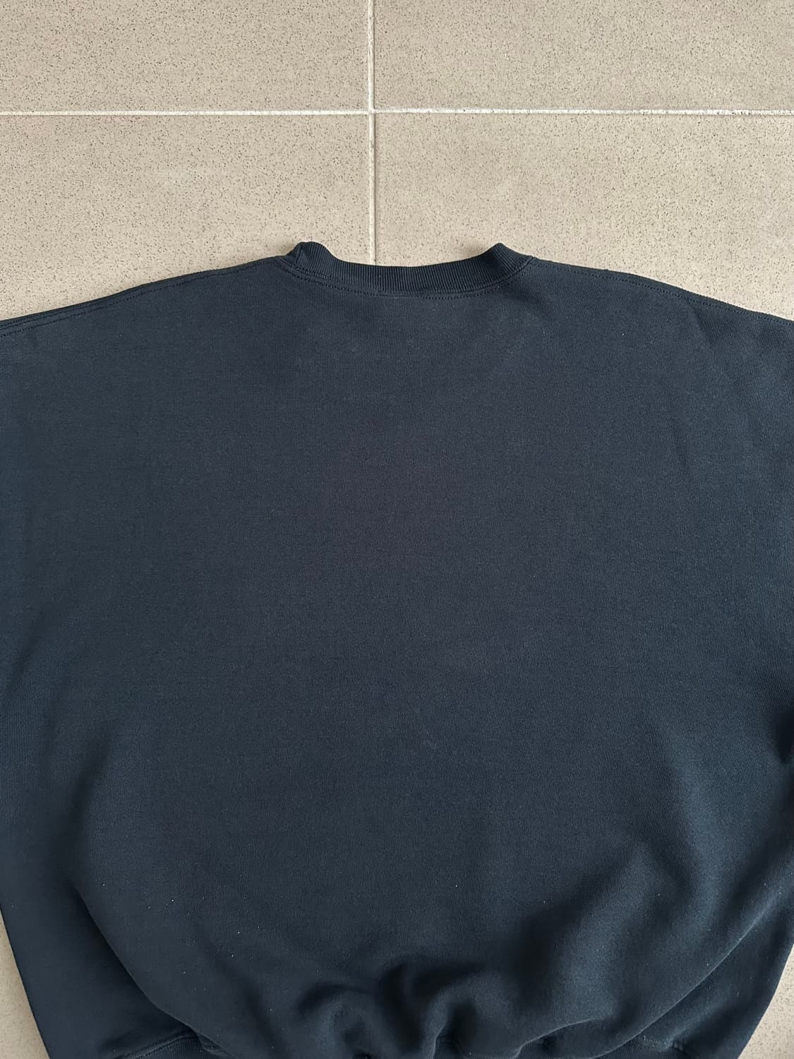 00s 빈티지 러셀 스웻셔츠 블랙 XL 상품이미지5