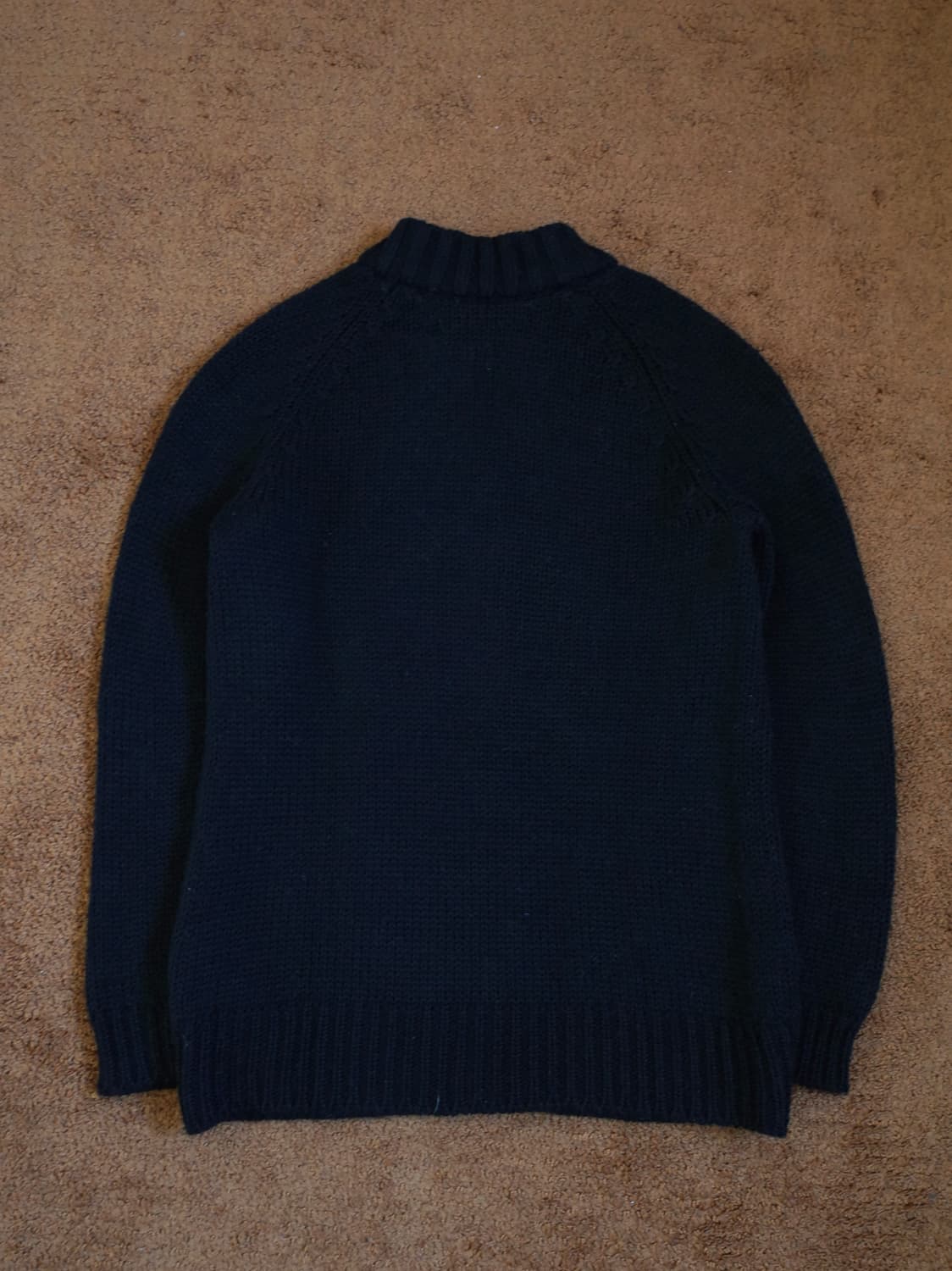 에스닉 패턴 블랙 니트집업 상품이미지5