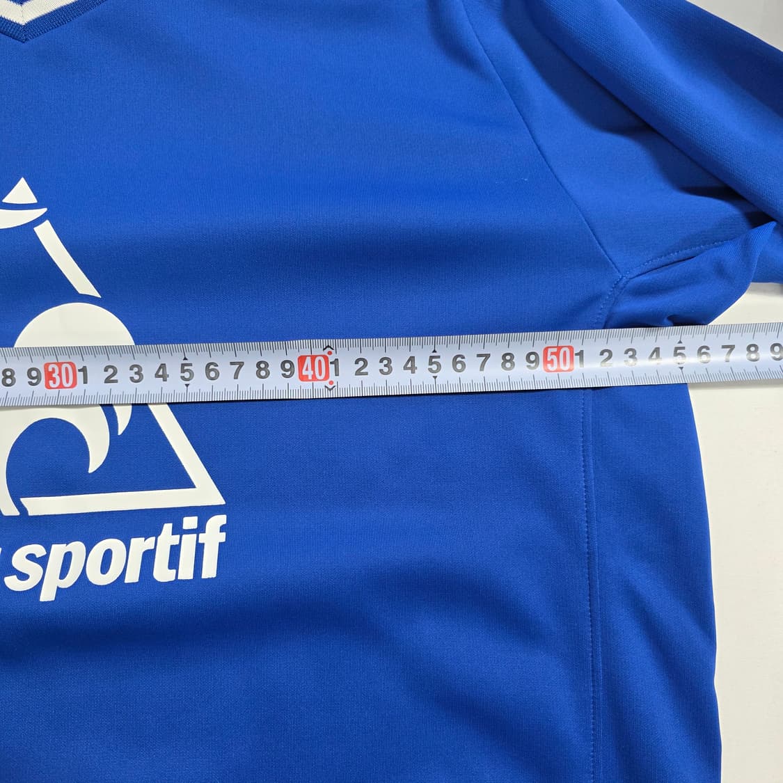 0153 [르꼬끄] 스포르티브 블루 긴팔 티셔츠 100 상품이미지3