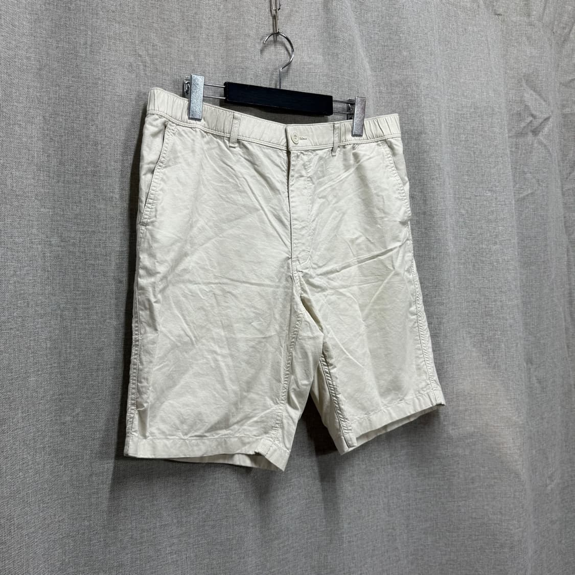 [L밴딩] 유니클로 린넨 + 아사면 혼방 밴딩 반바지 상품이미지2