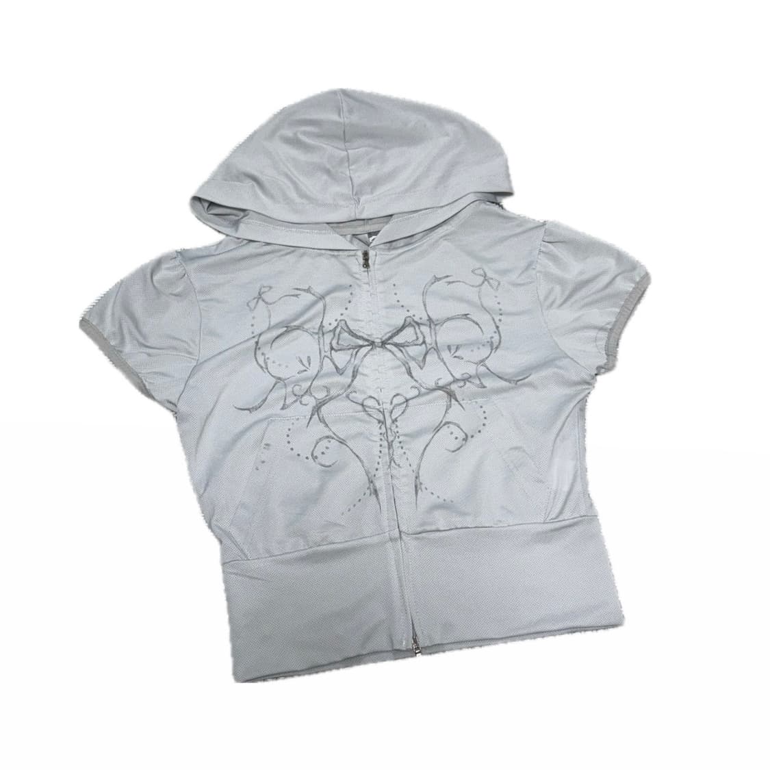 허그유어스킨 반팔 후드집업 상품이미지1