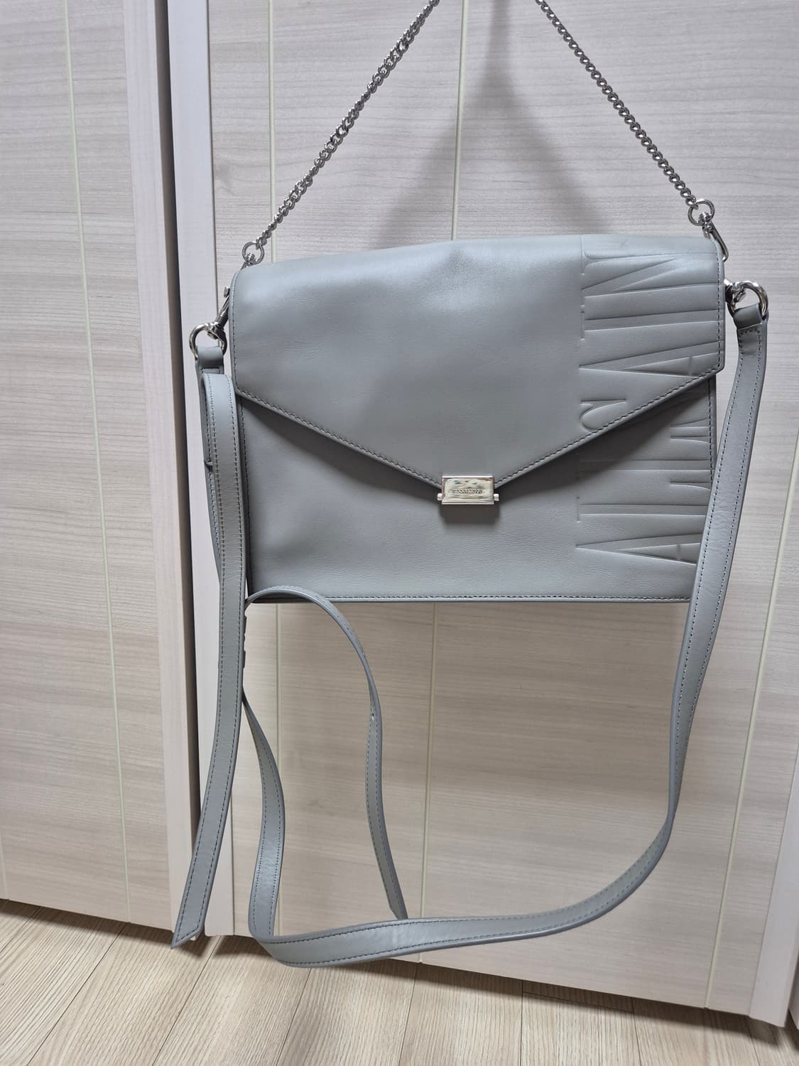 (새제품급) 올세인츠 Redchurch 체인숄더백 크로스 리얼가죽 상품이미지5