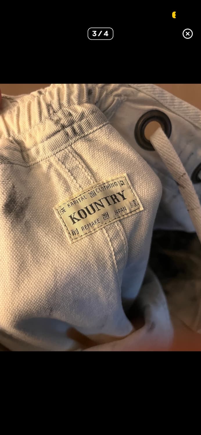 캐피탈 타이다이 서스펜더 팬츠 상품이미지3