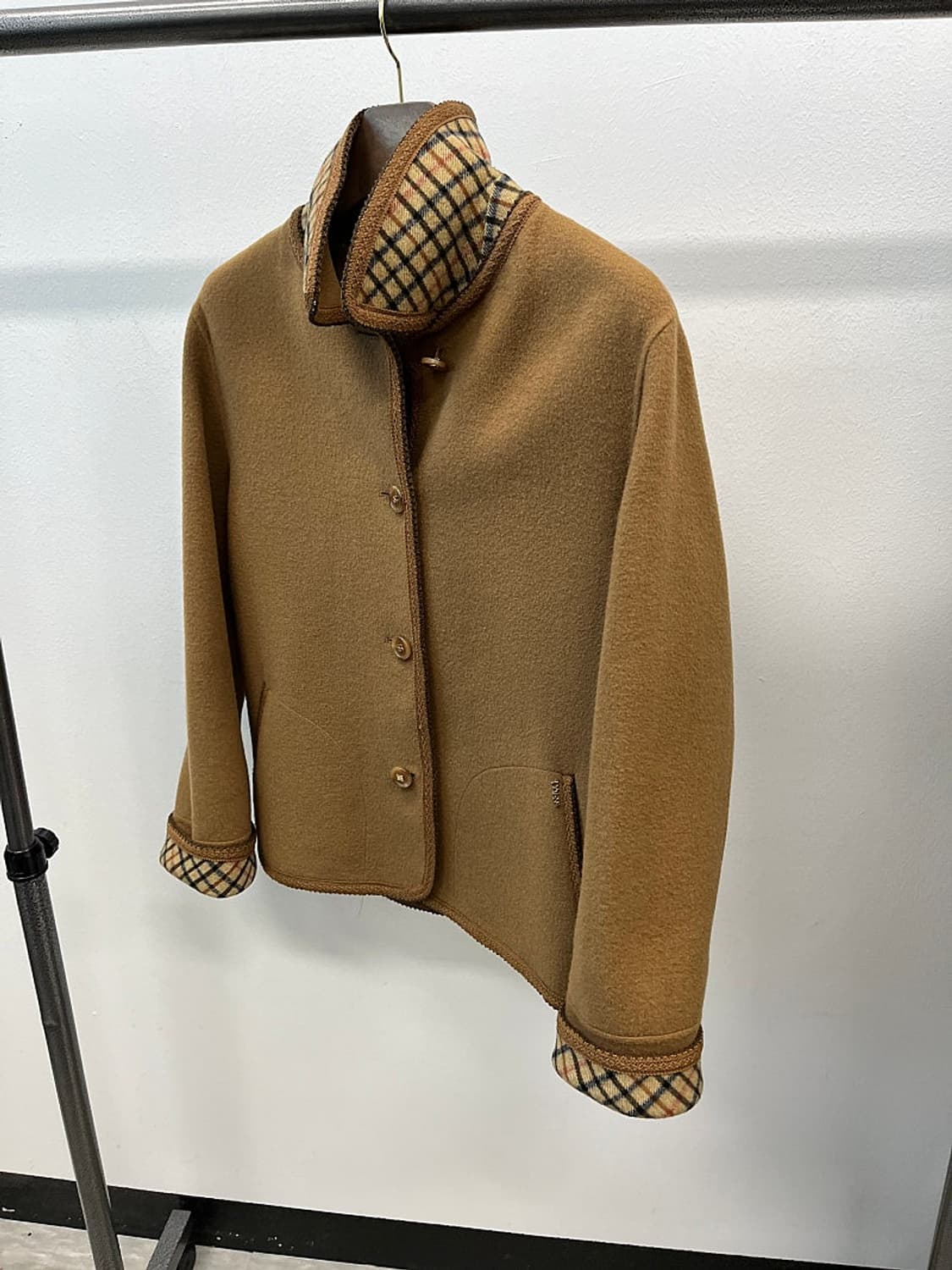 여) 닥스 90s 카라 울자켓 상품이미지9