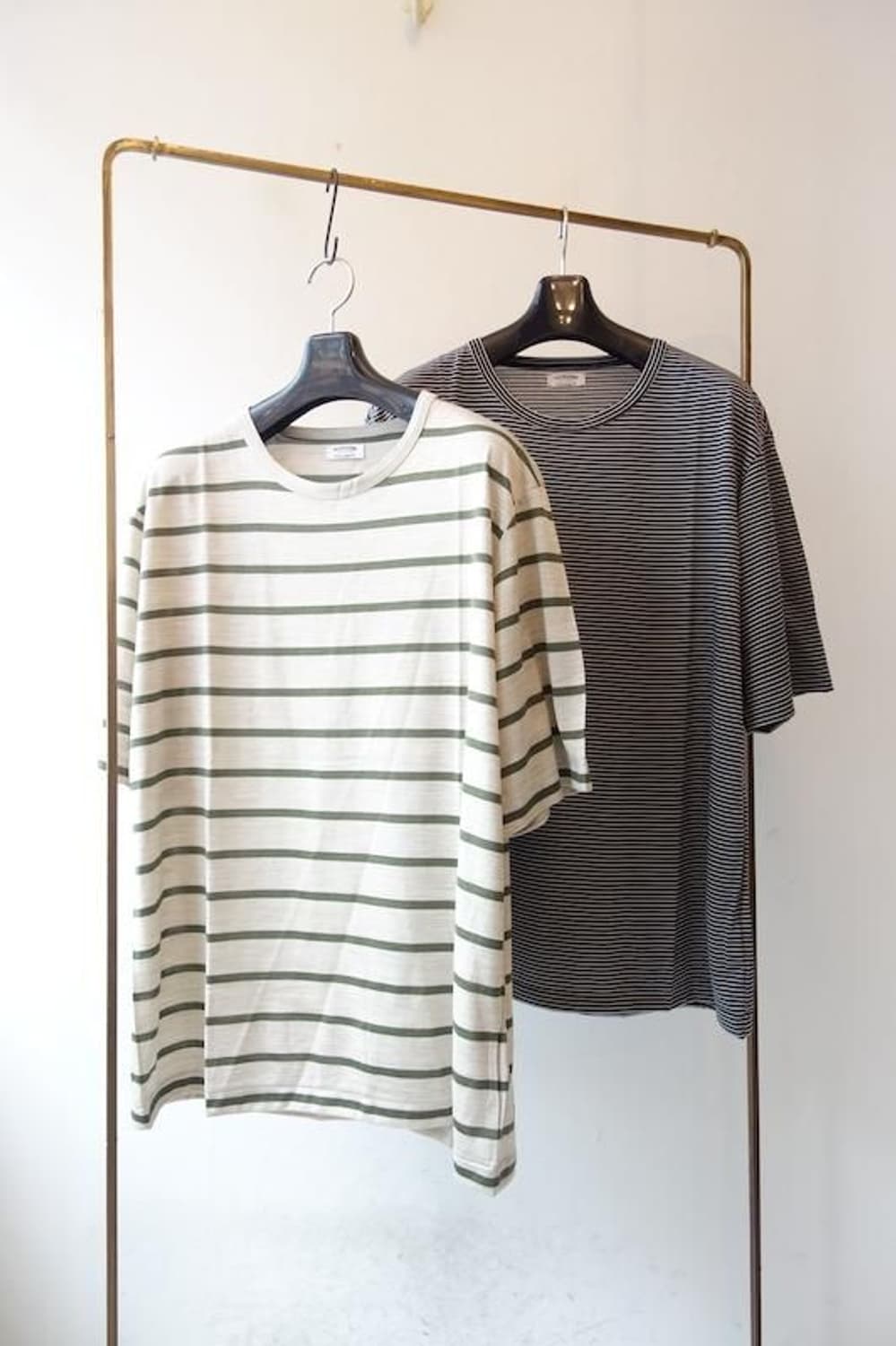 MAATEE&SONS 25SS 실크 루즈 티 (베이지카키) 2사이즈 상품이미지1