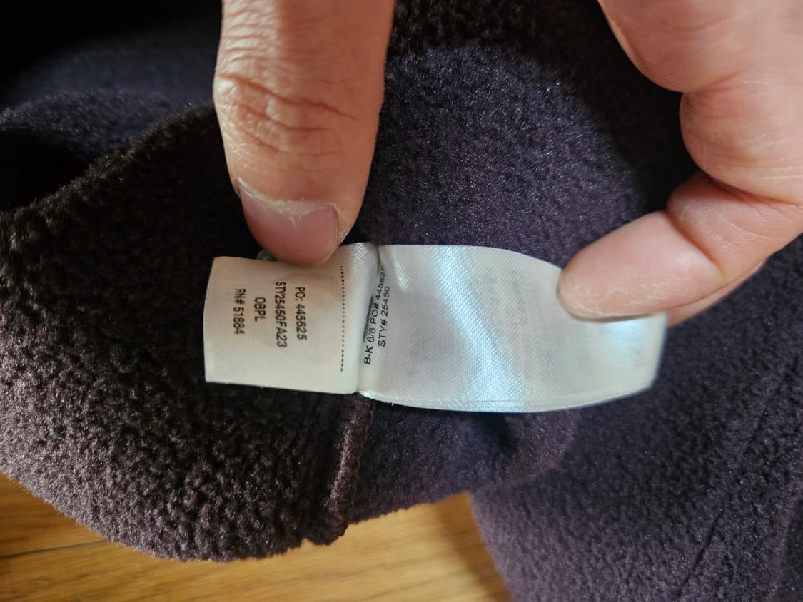 파타고니아 신칠라 헤비웨이트 옵시디안 플럼 L 플리스 후리스 상품이미지6