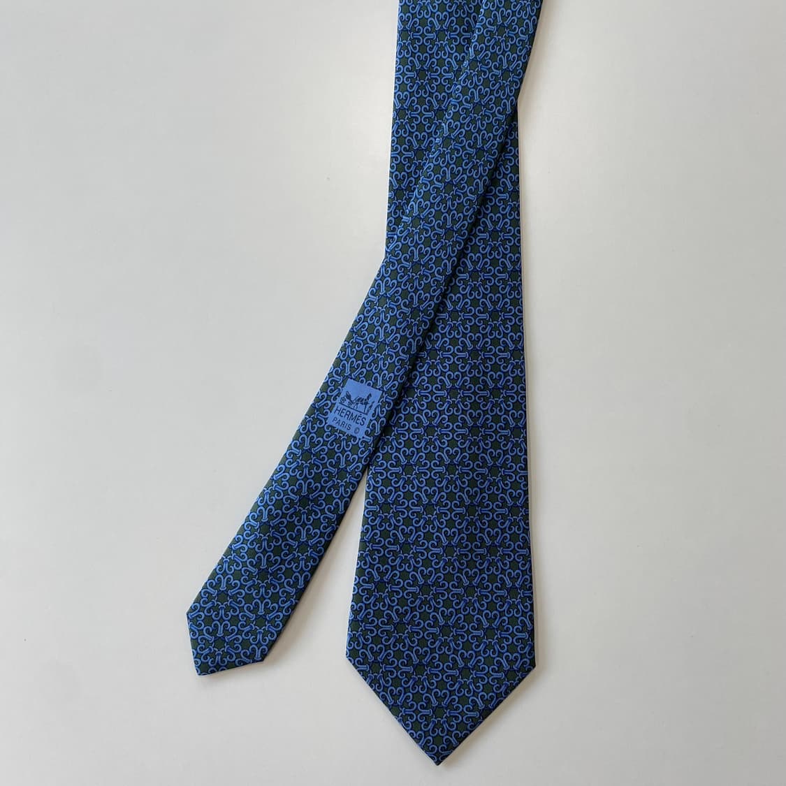 최상급 에르메스 넥타이 정품 명품(HERMES) 8.7cm 상품이미지2