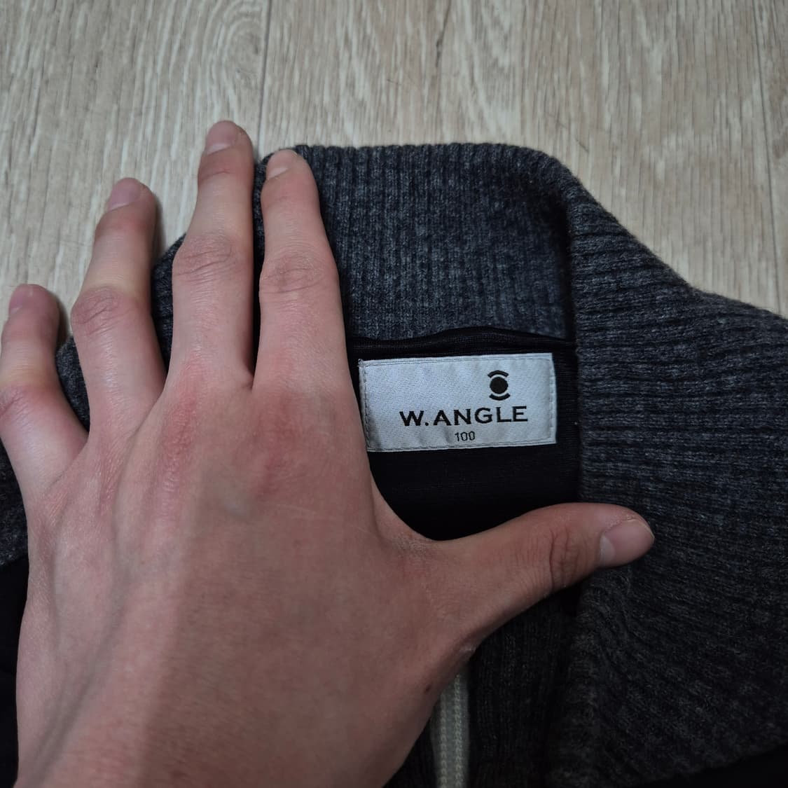 와이드앵글 여성 골프웨어 방풍 니트 자켓 L(100) 상품이미지6