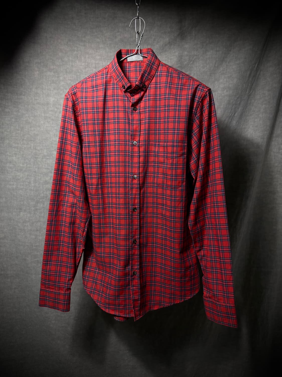 Dior Homme 2006SS Tartan Check Shirt 상품이미지1