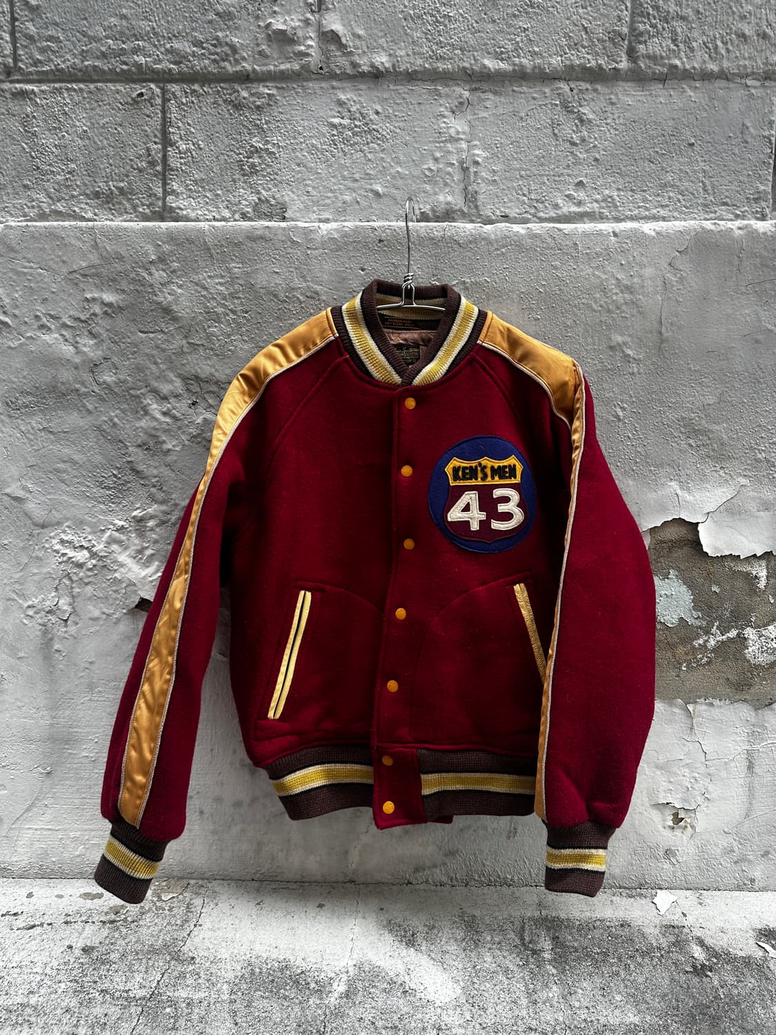 sugarcane 슈가케인 클래식 빈티지 바시티 자켓 스타디움 상품이미지3