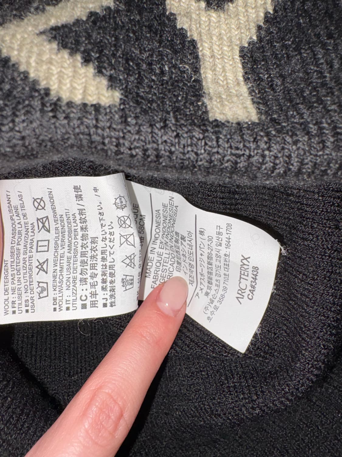 아크테릭스 워드 헤드 토크 비니 상품이미지2