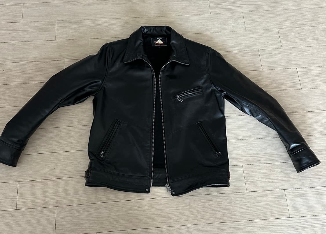 1930‘s 스포츠자켓 말가죽 홀스하이드 레더파크 멀홀랜드 하이웨이맨 상품이미지1