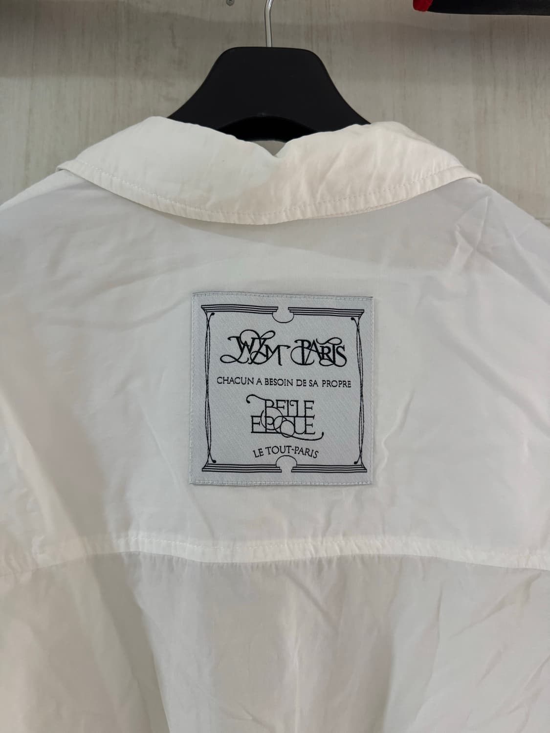 우영미 화이트 셔츠 36 사이즈 상품이미지4