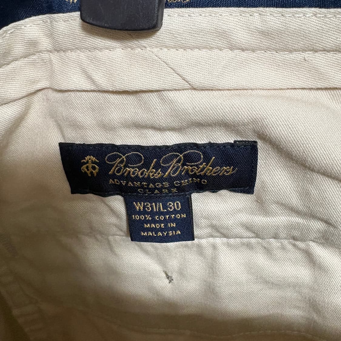 브룩스브라더스 어드밴티지 치노 팬츠 클락핏 / W31, L30 상품이미지7