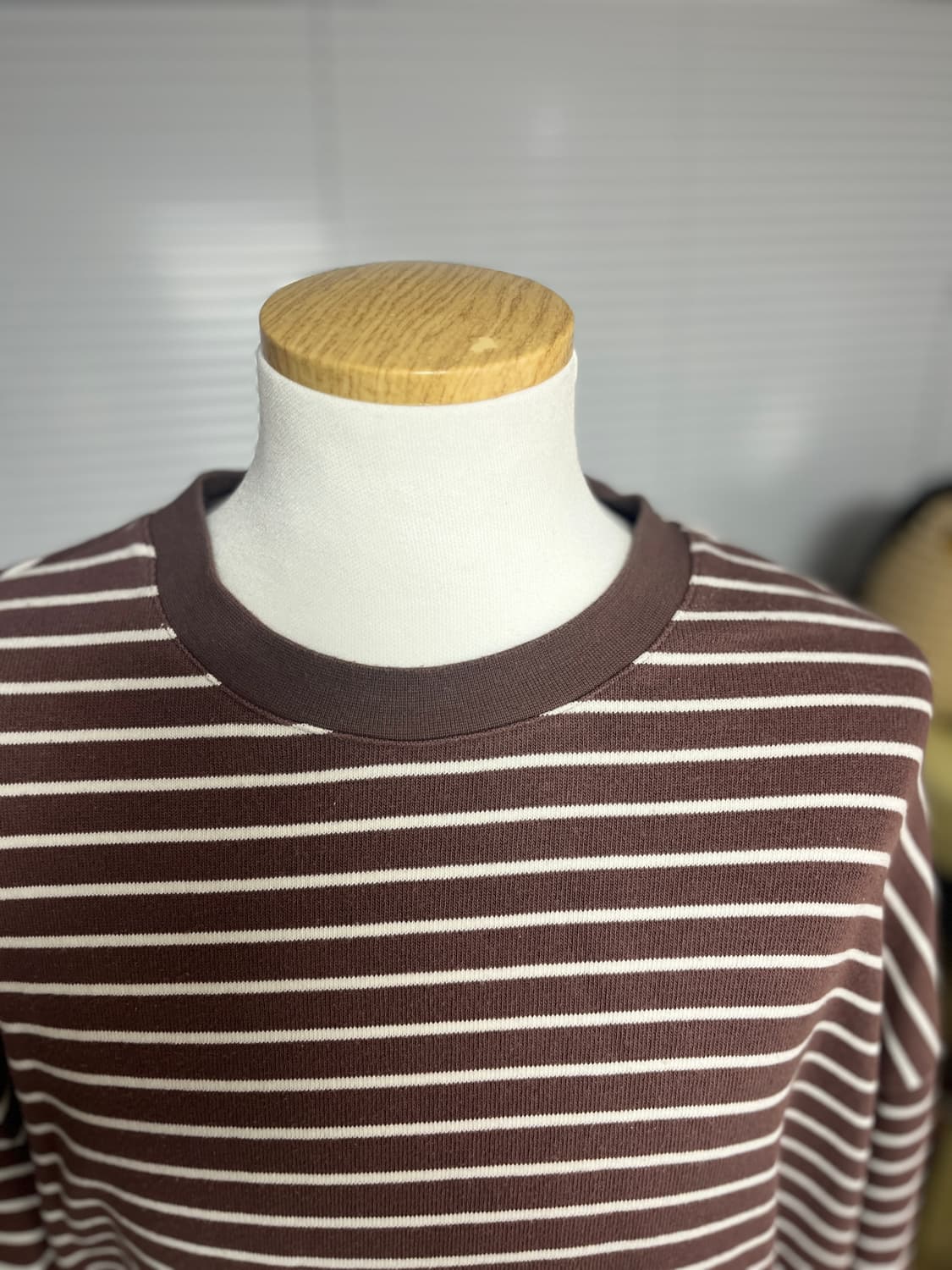 EVCON 에비콘 스트라이프 나그랑 오버핏 롱슬리브 3 상품이미지2