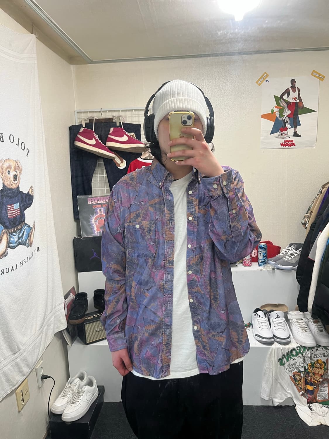 팔라스 WARP PATTERN 셔츠 상품이미지6