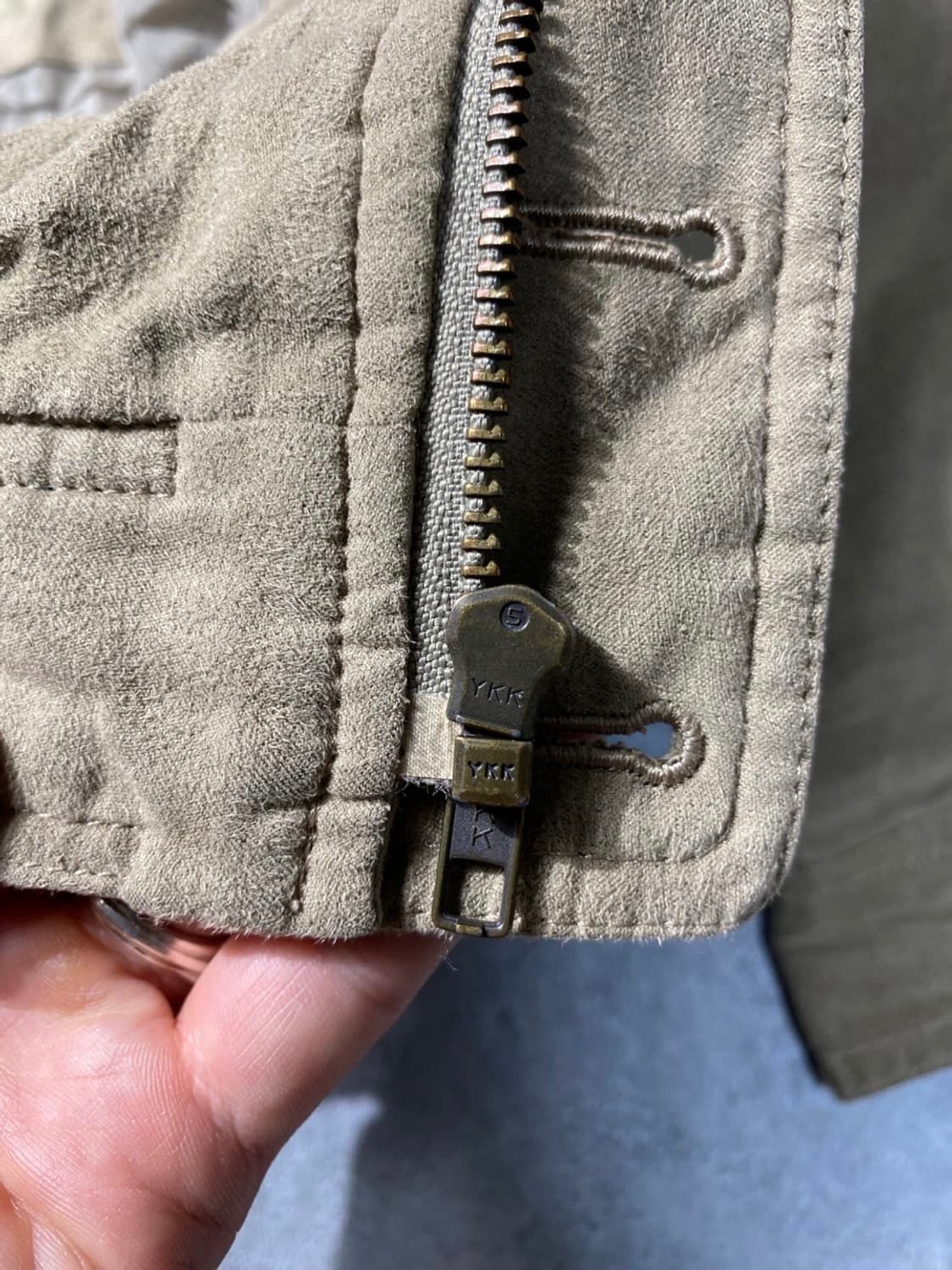 90s G.SELINA 재팬 베이지 봄버자켓 상품이미지8