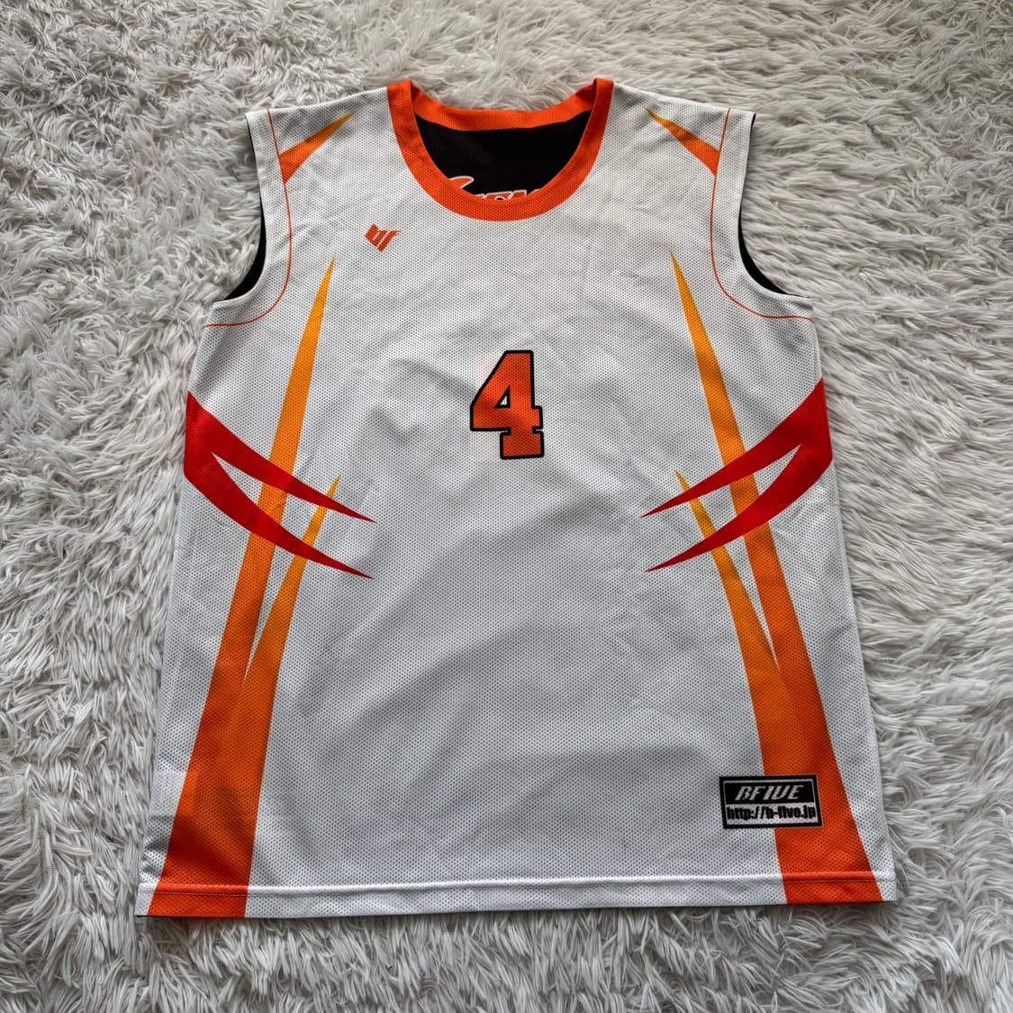 BFWB 일본빈티지 농구 유니폼 나시 농구 리버시블 농구반팔 L 105 상품이미지4