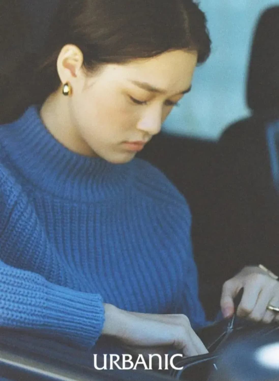 얼바닉30(URBANIC30) 카를로 니트 스톤블루 상품이미지2