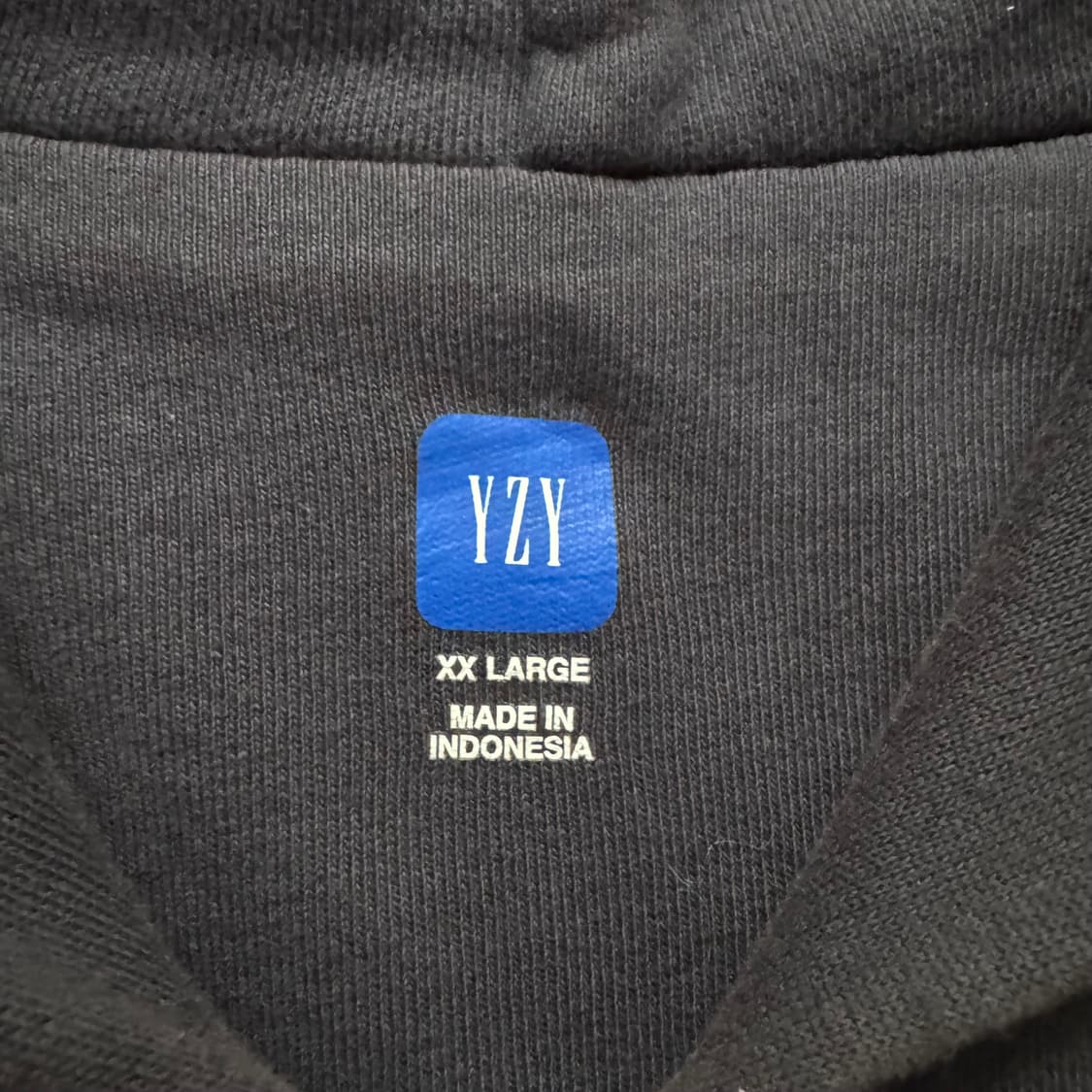 YEEZY 빈티지 후드집업 이지 갭 빅사이즈후드집업 네이비 XXL 110 상품이미지4