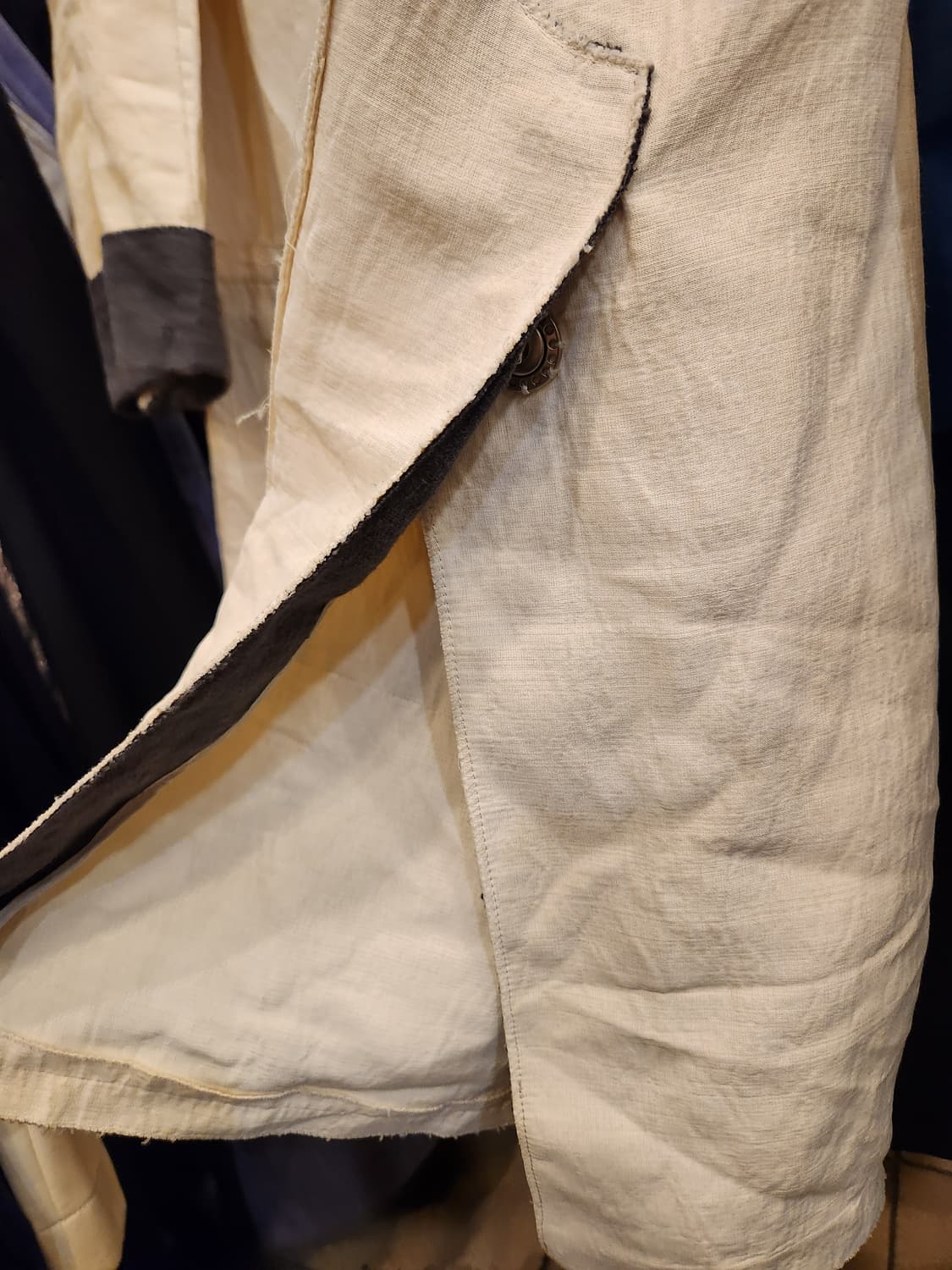 타임 포스트모던 린넨 자켓 상품이미지7