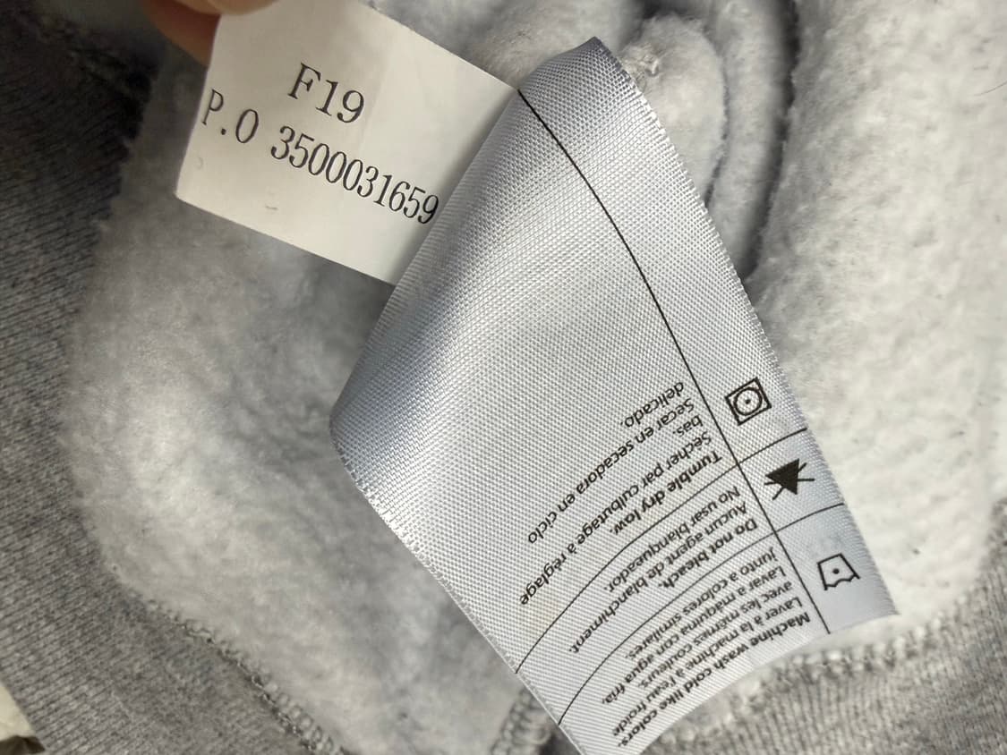 공용 S / 칼하트 후드집업 기모 그레이 상품이미지6