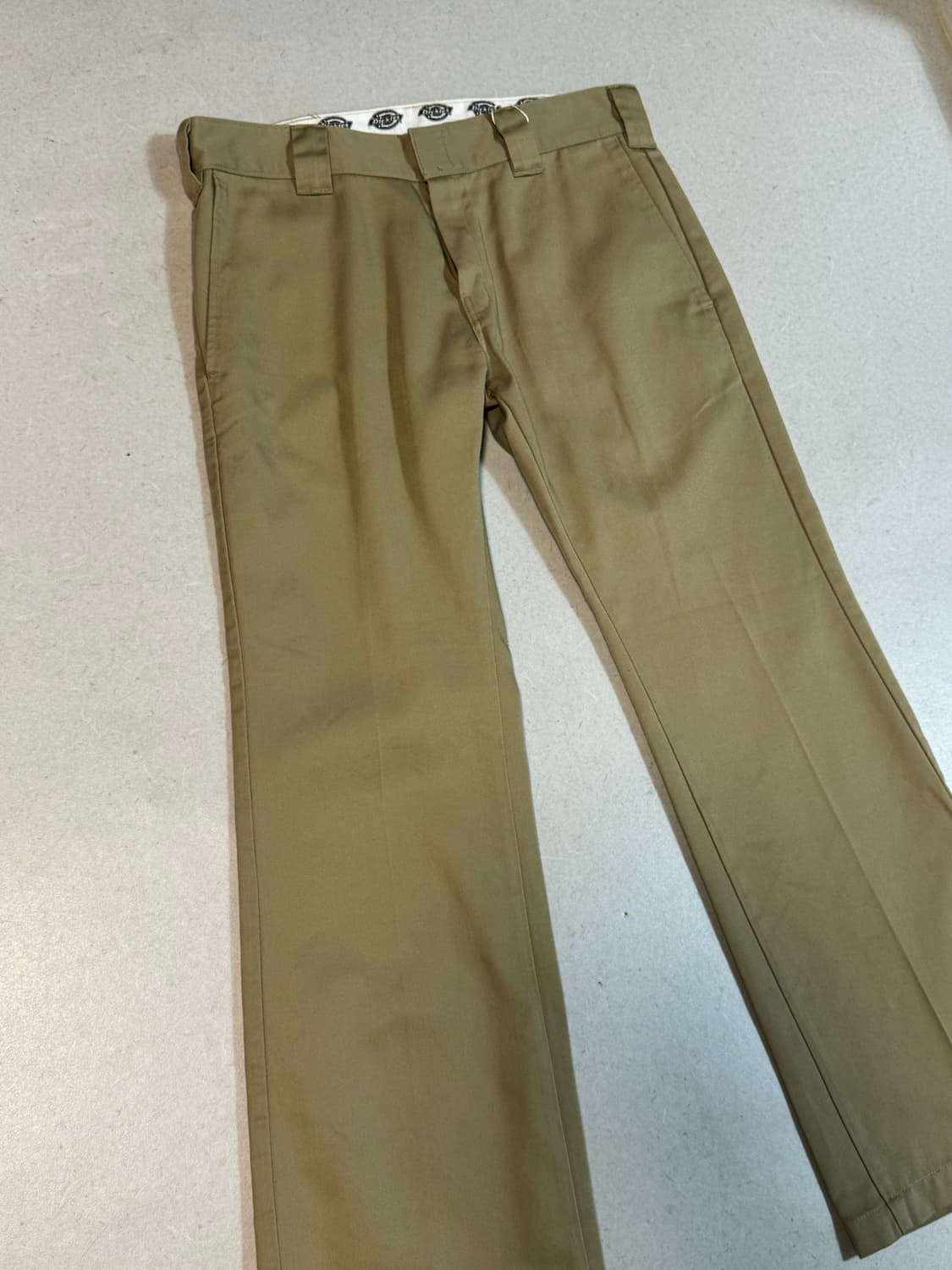 디키즈 빈티지 치노 팬츠 베이지 부츠컷 32 상품이미지3