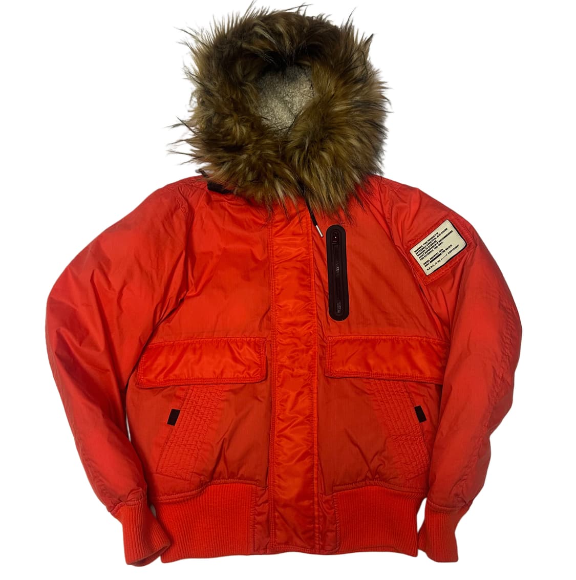 디젤 오렌지 울프죠패딩 M 상품이미지1