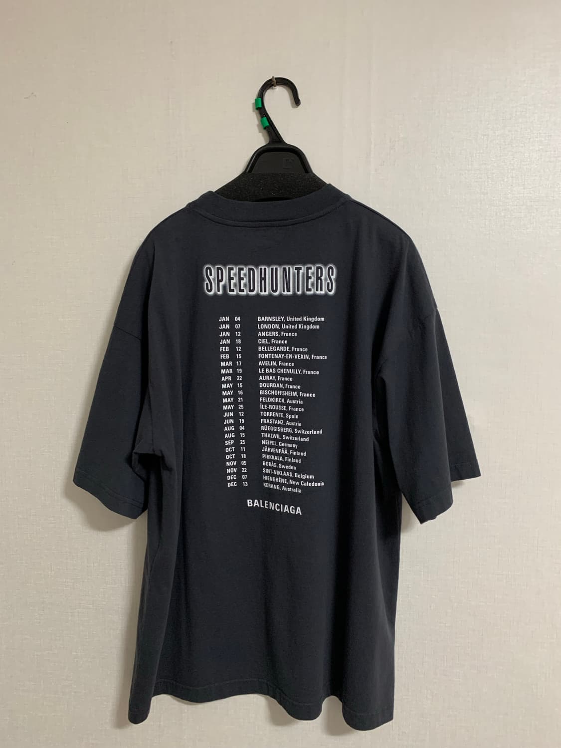 발렌시아가 스피드헌터 반팔 티셔츠 상품이미지6