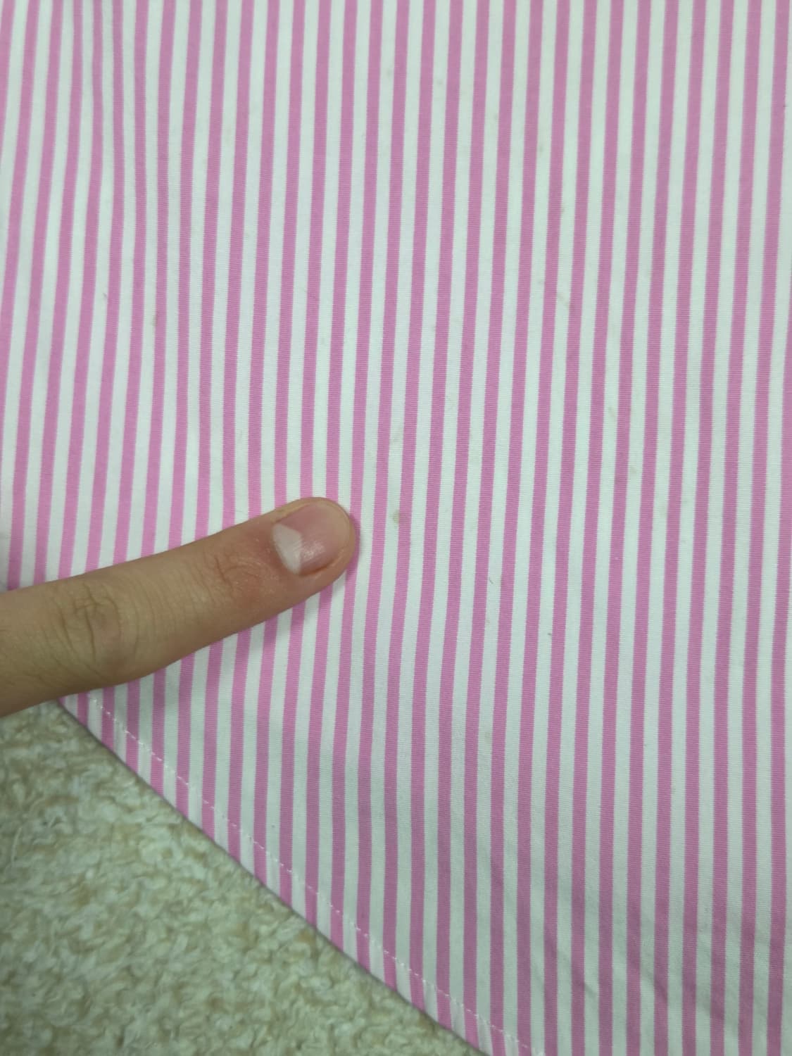 [폴로 랄프로렌] 커스텀핏 핀스트라이프 반팔 드레스 셔츠 | S00060 상품이미지9