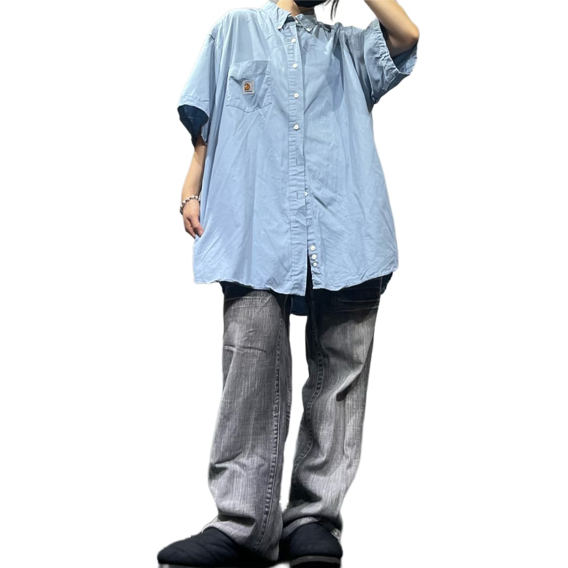 Carhartt sky blue shirts 상품이미지2
