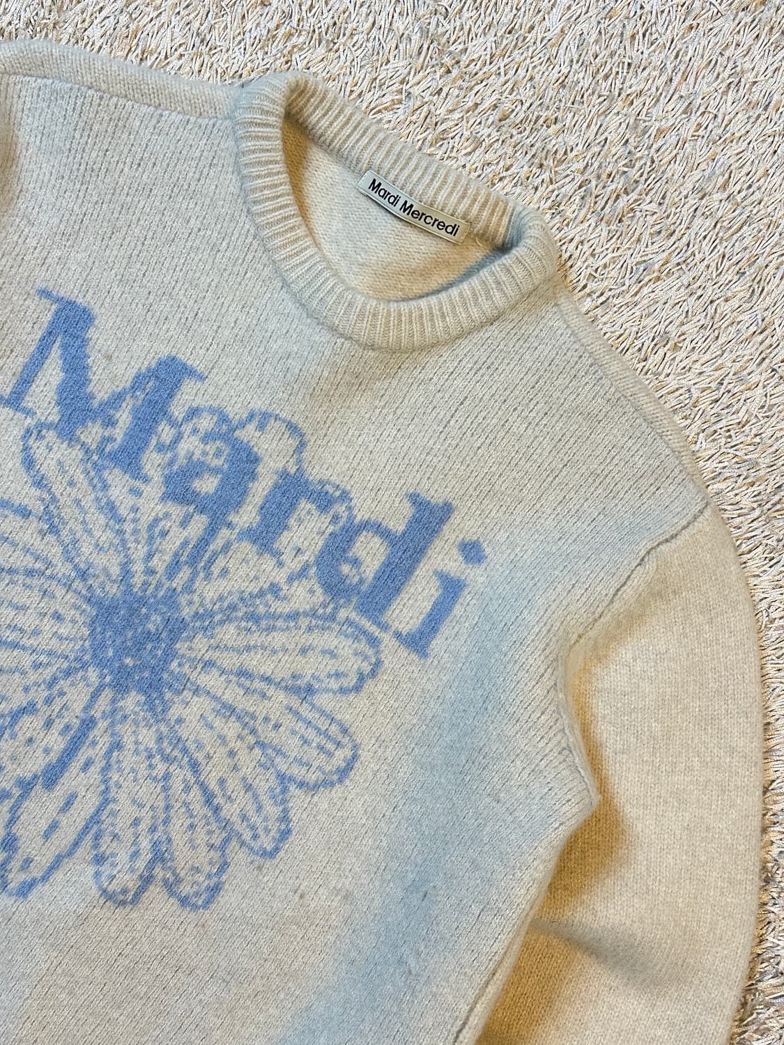 마르디 메크르디 울 캐시미어 니트 아이보리 상품이미지2